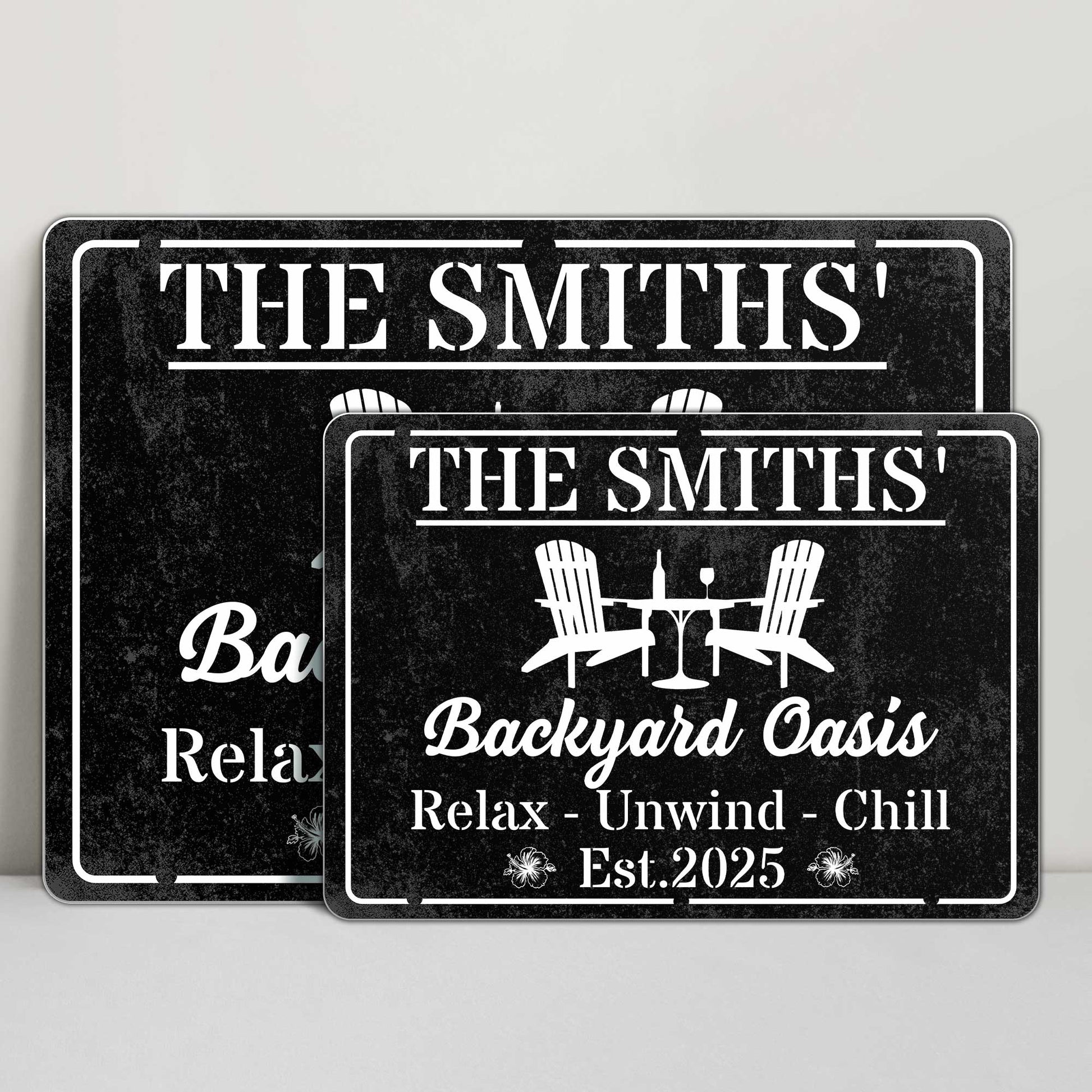 Backyard Oasis Relax Unwind Chill With Adirondack Chairs