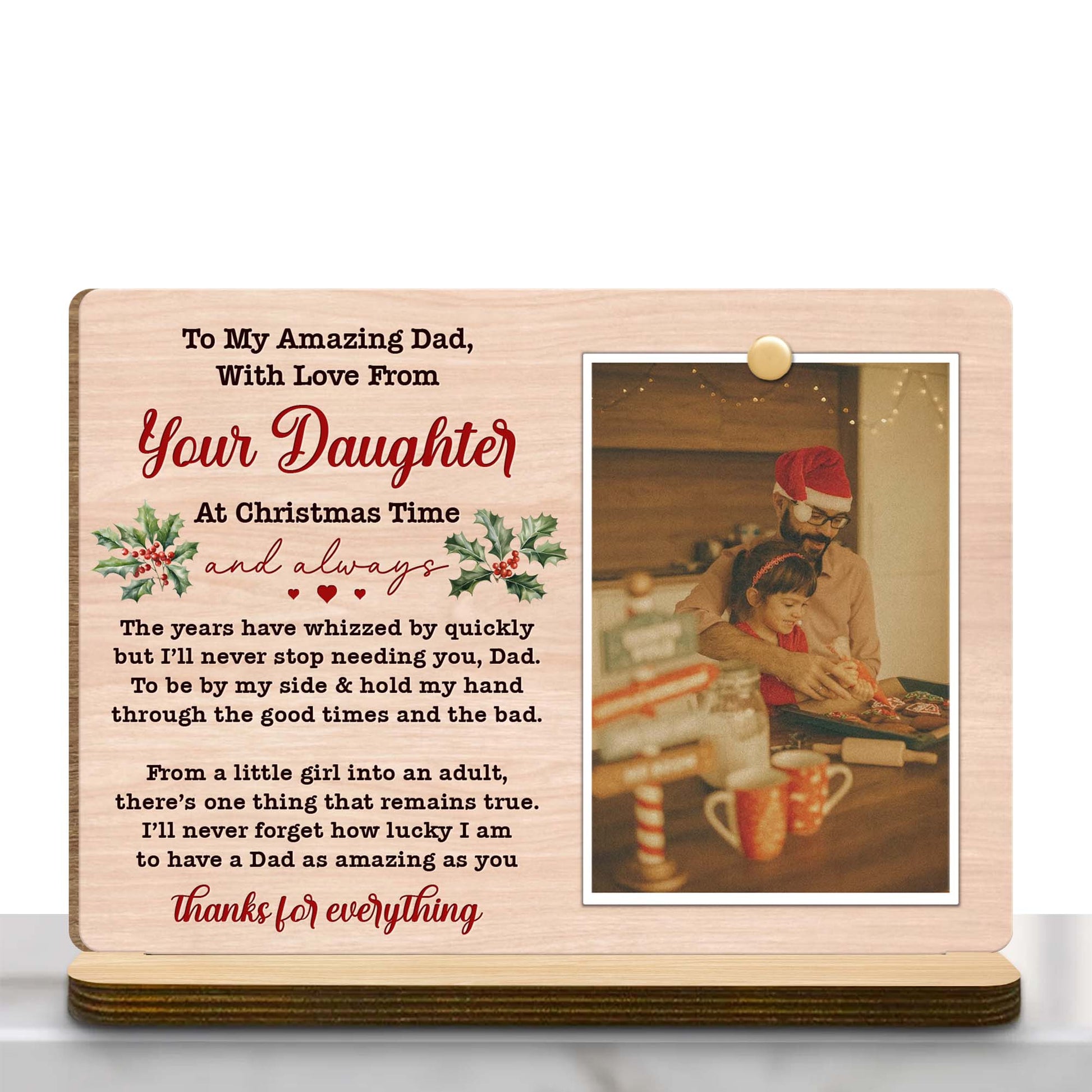 To My Amazing Dad, With Love From Daughter