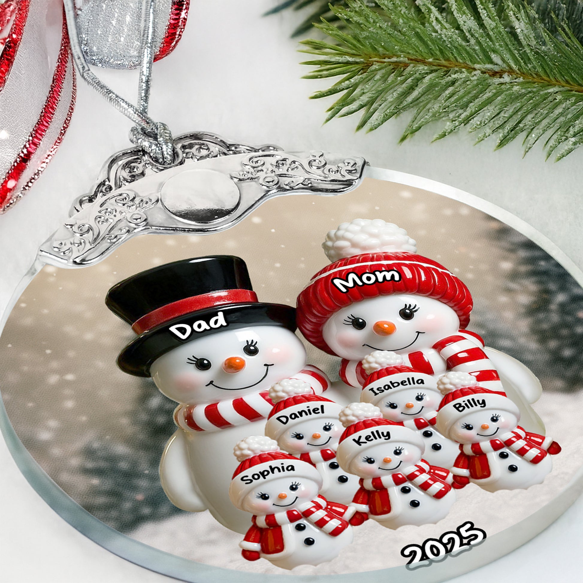 Celebrate Family Togetherness Snowman Ornament