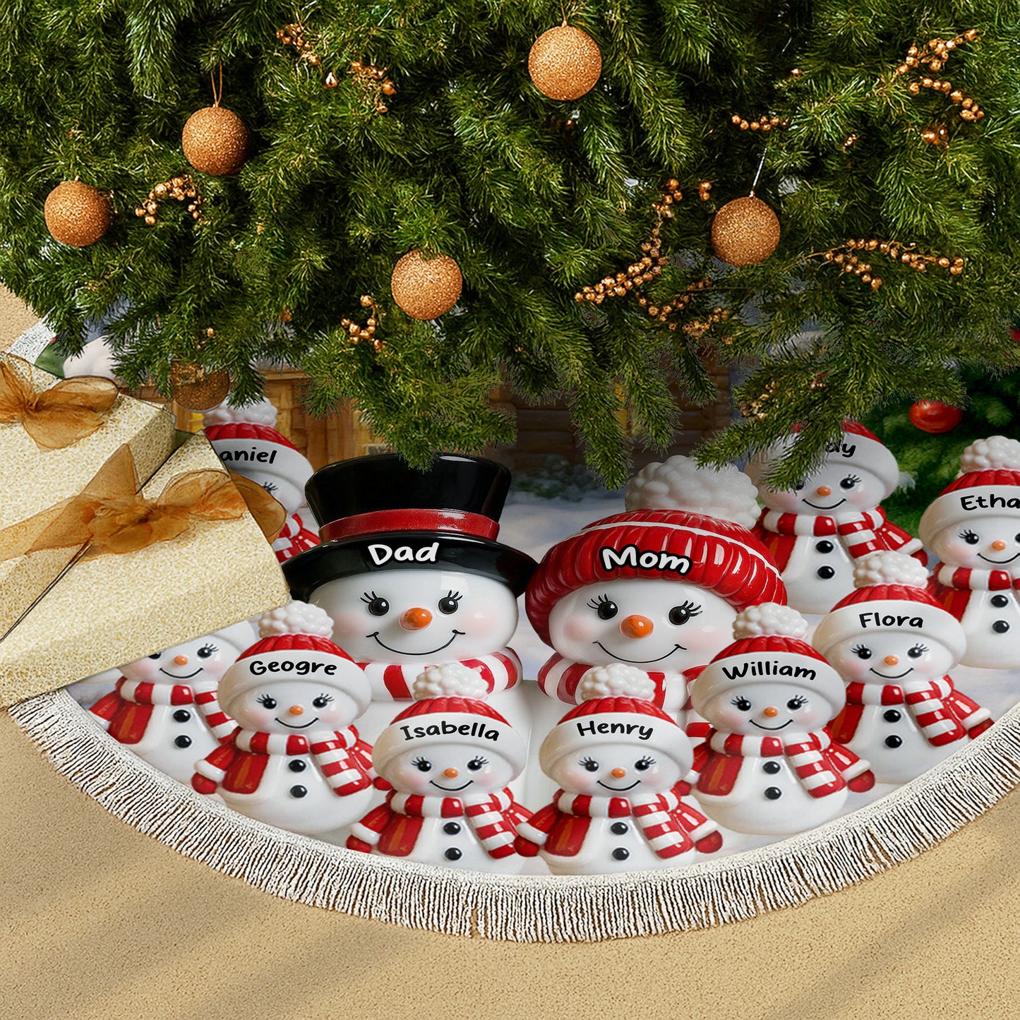 Celebrate The Joyful Season With Customizable Snowmen
