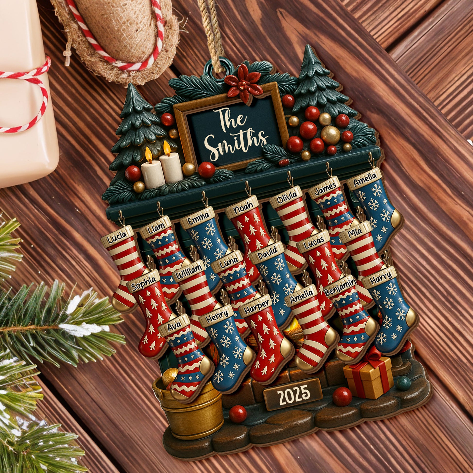 Celebrate Your Family's Unique Story With Festive Christmas Stockings