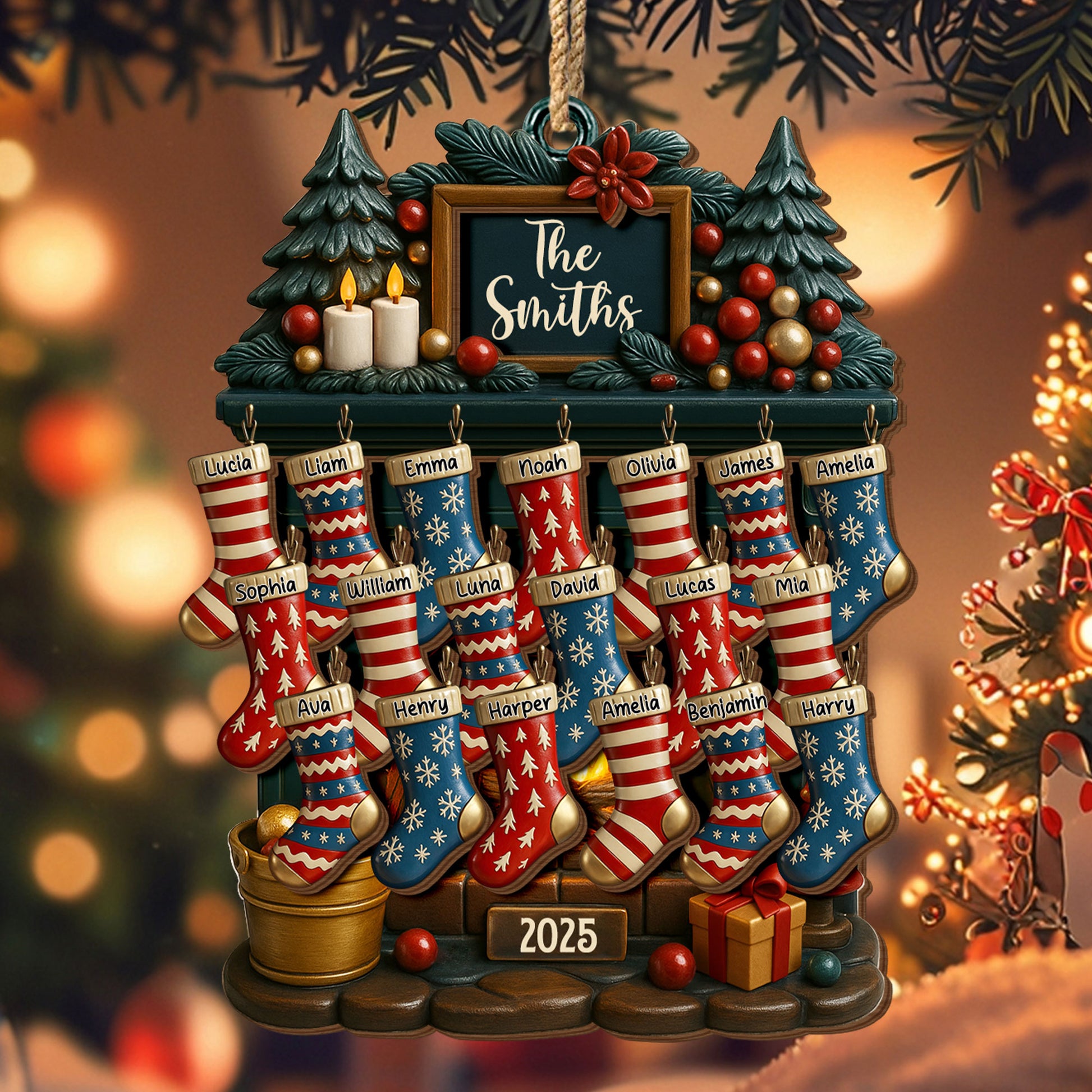 Celebrate Your Family's Unique Story With Festive Christmas Stockings