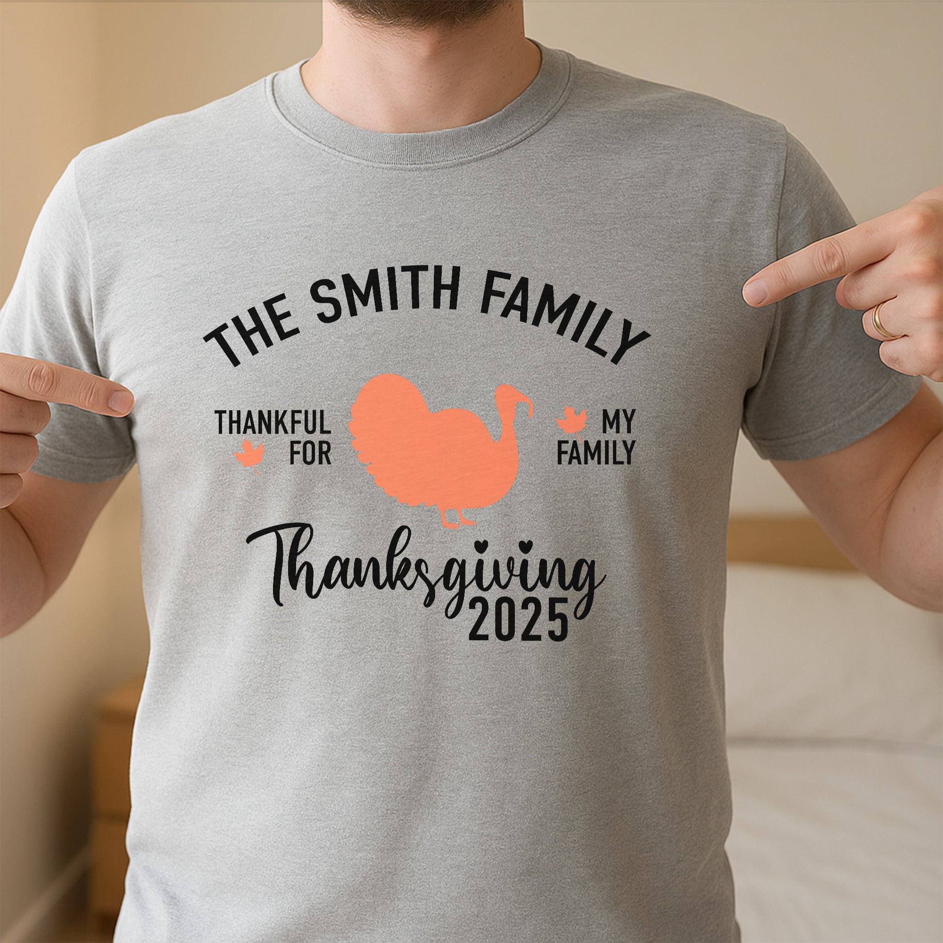 Thankful For My Family Thanksgiving Turkey