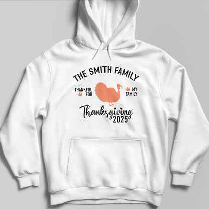 Thankful For My Family Thanksgiving Turkey