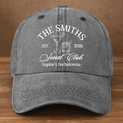 Social Club Sophie's Bachelorette Celebration Cap