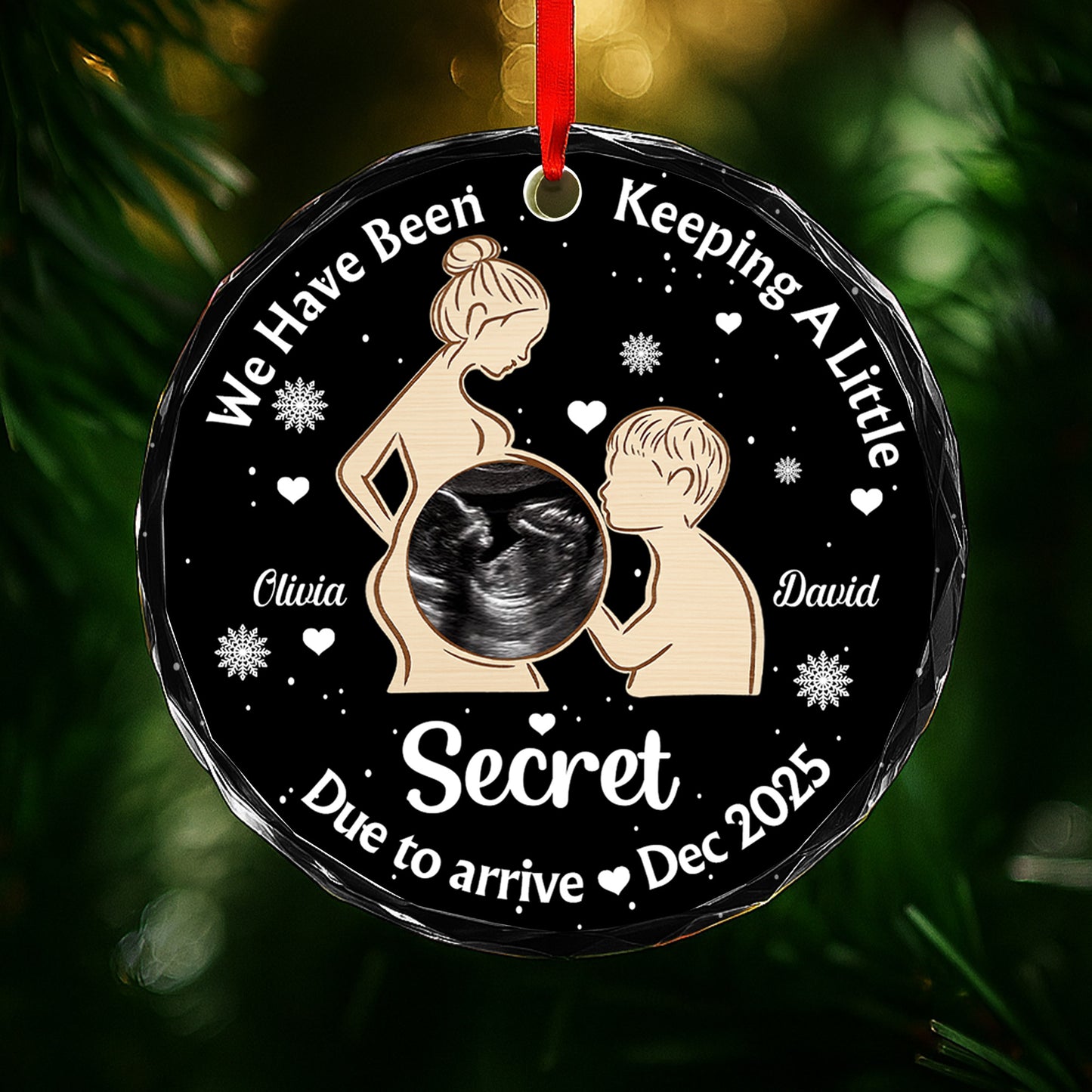 We Have Been Keeping A Little Secret, Ultrasound, Pregnant Woman