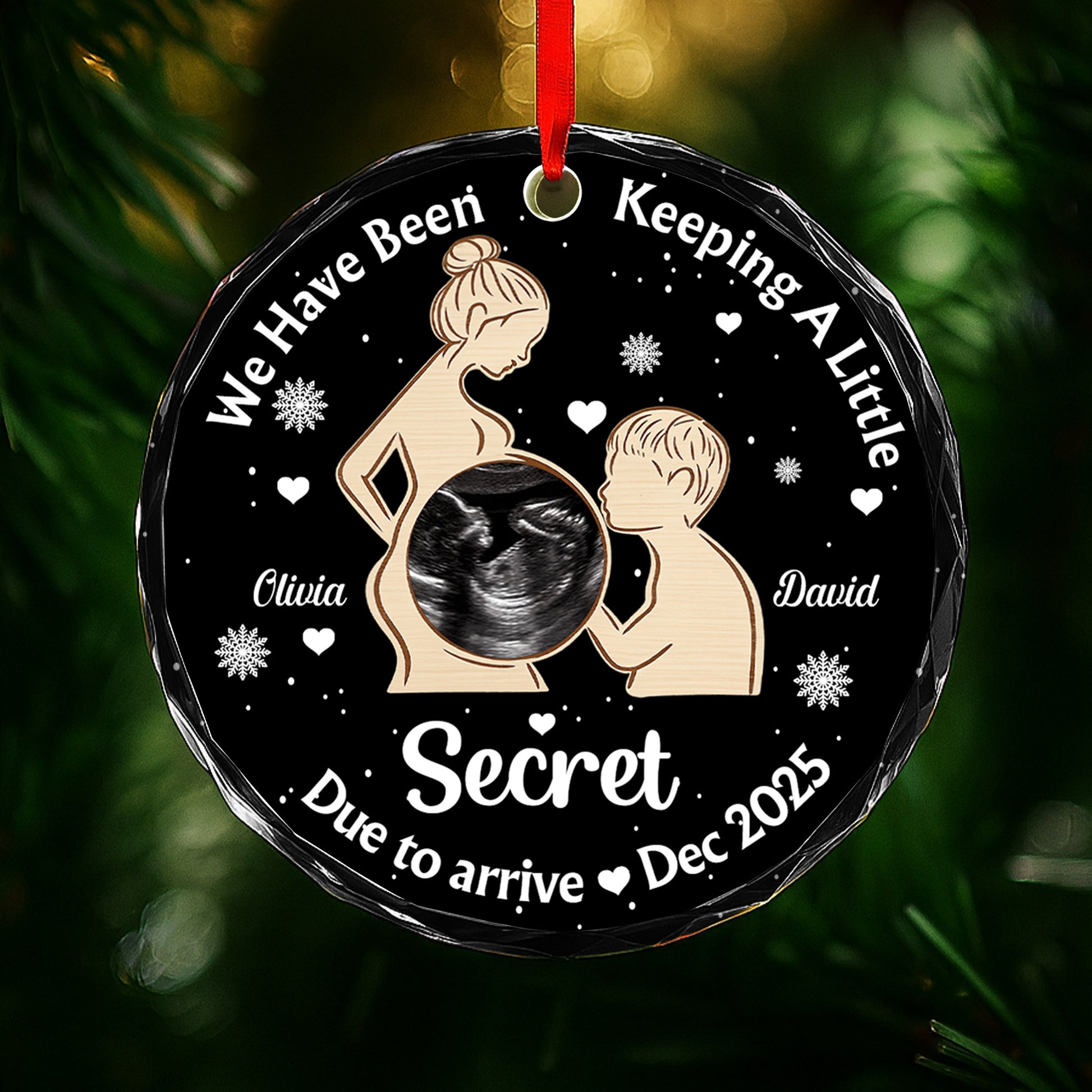 We Have Been Keeping A Little Secret, Ultrasound, Pregnant Woman