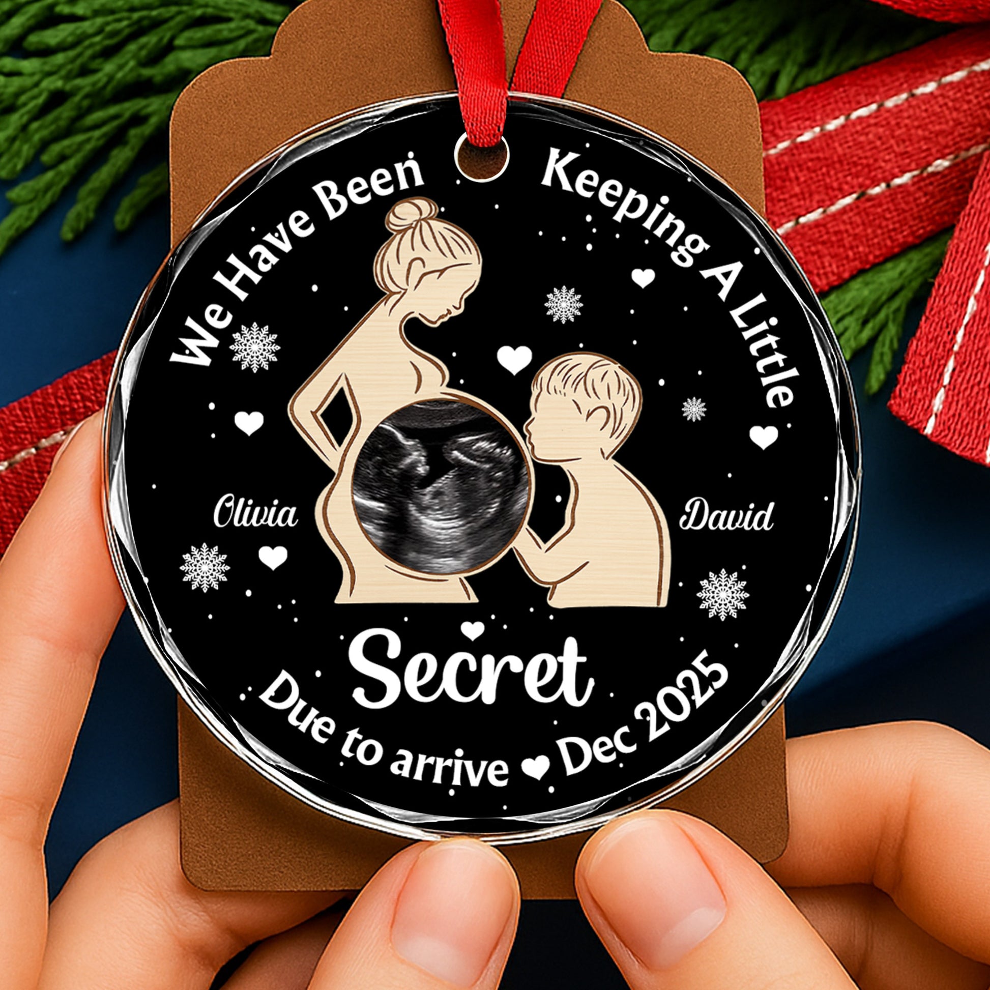 We Have Been Keeping A Little Secret, Ultrasound, Pregnant Woman