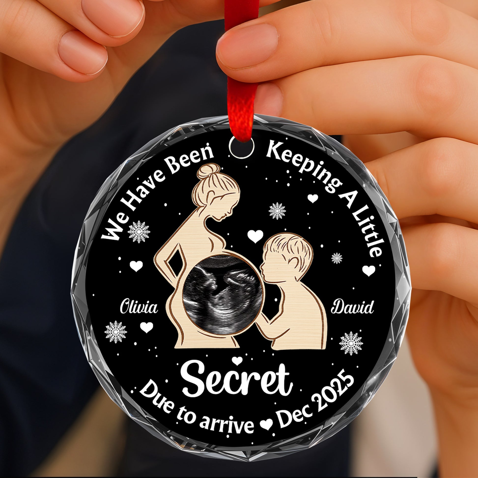 We Have Been Keeping A Little Secret, Ultrasound, Pregnant Woman