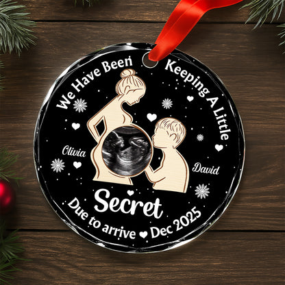 We Have Been Keeping A Little Secret, Ultrasound, Pregnant Woman