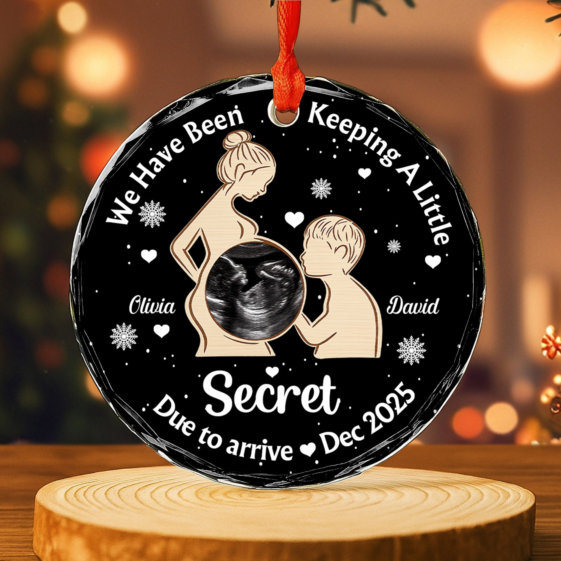 We Have Been Keeping A Little Secret, Ultrasound, Pregnant Woman