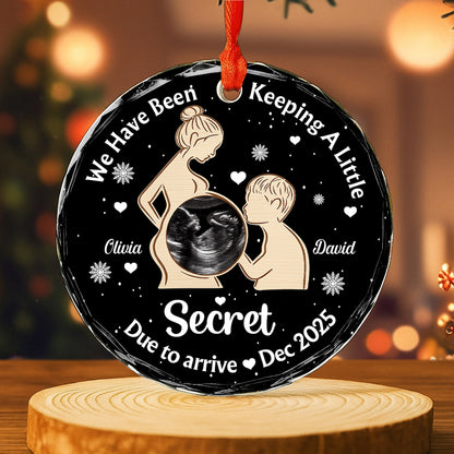 We Have Been Keeping A Little Secret, Ultrasound, Pregnant Woman