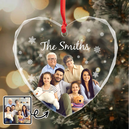 Cherish Your Family Bonds, Family Photo in Heart