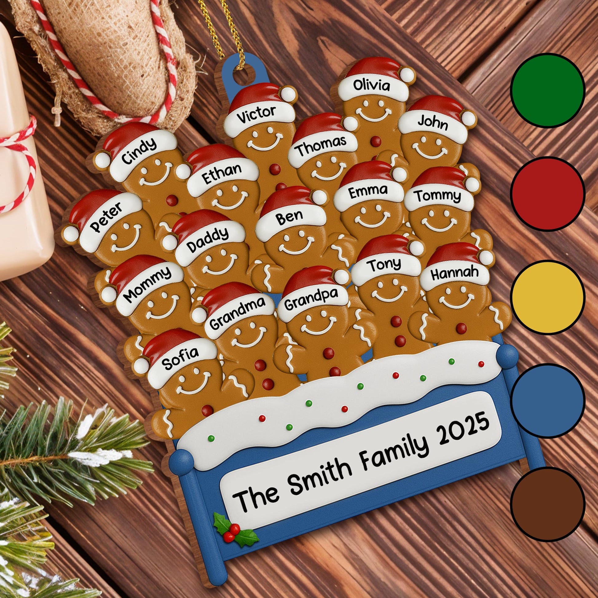 Capture The Warmth, Family's Unique Spirit, Gingerbread Cookies
