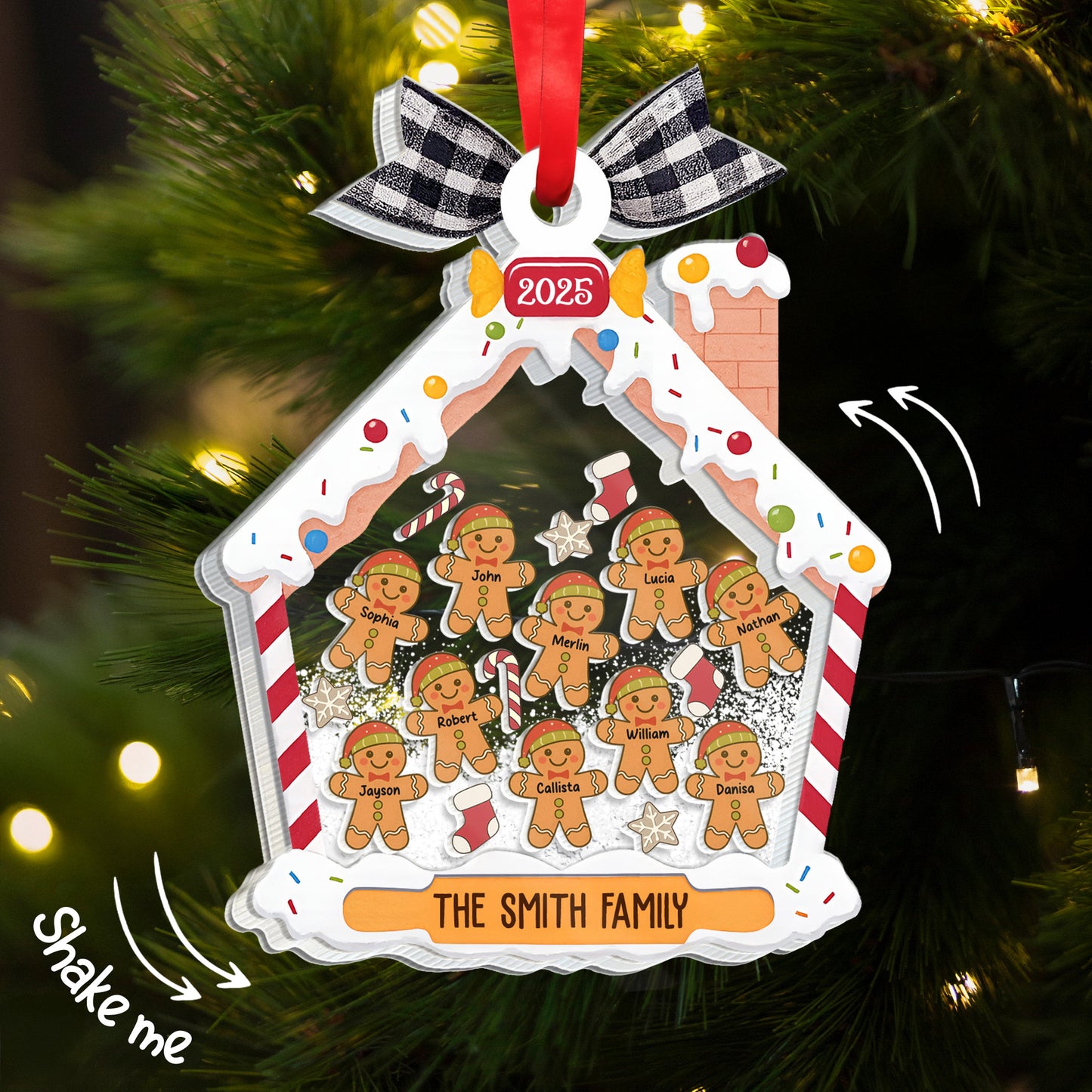 Celebrate Your Unique Family Gingerbread Ornament