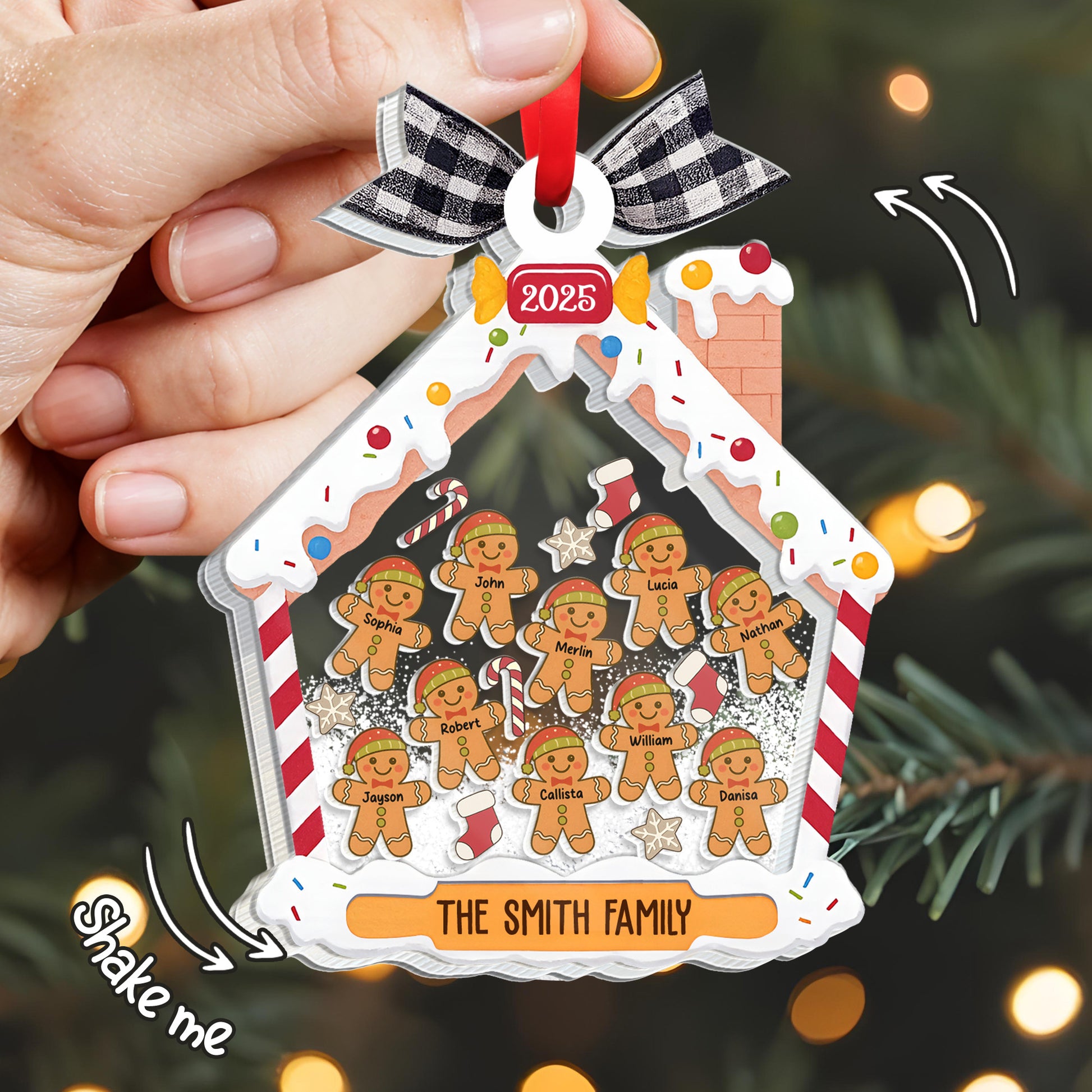 Celebrate Your Unique Family Gingerbread Ornament