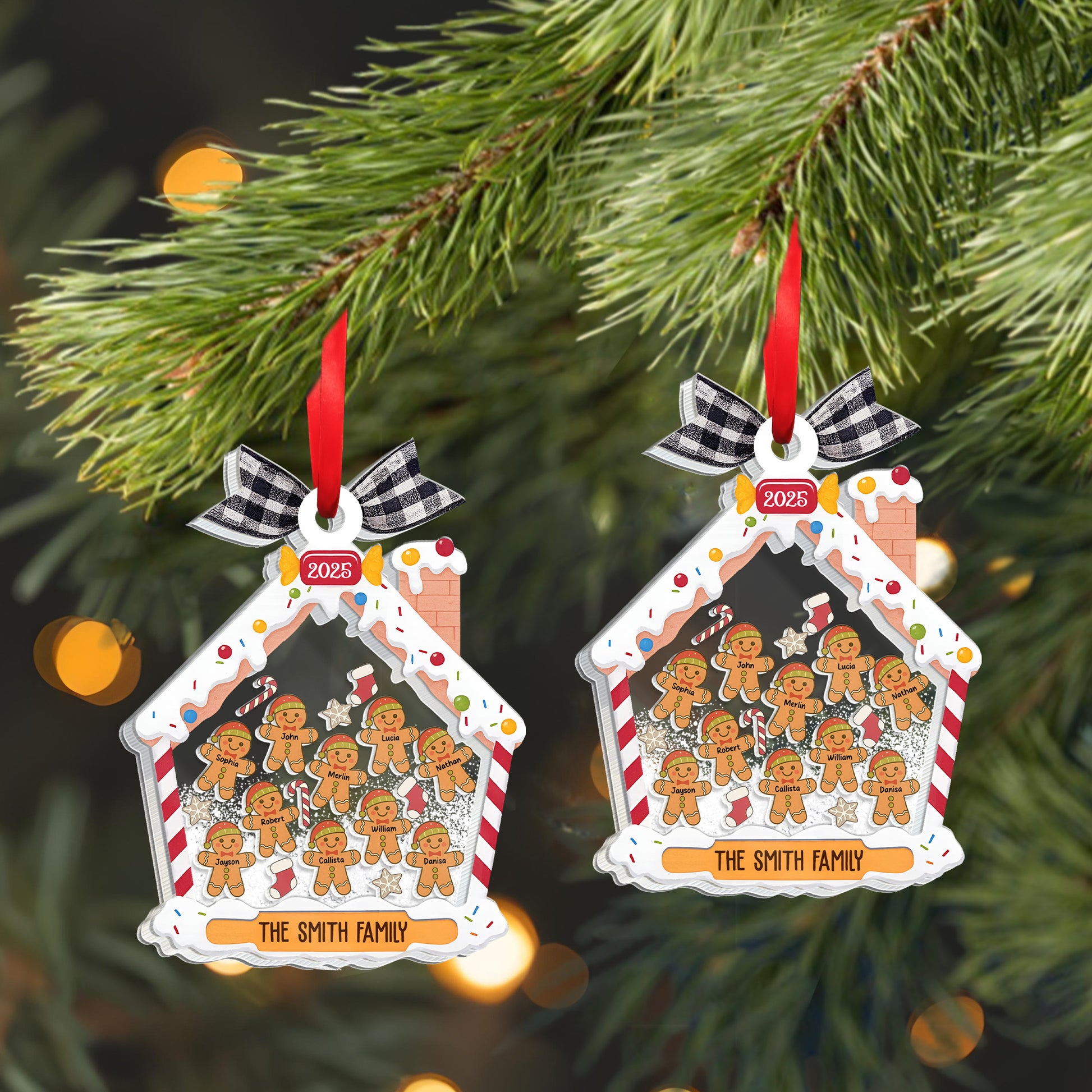 Celebrate Your Unique Family Gingerbread Ornament