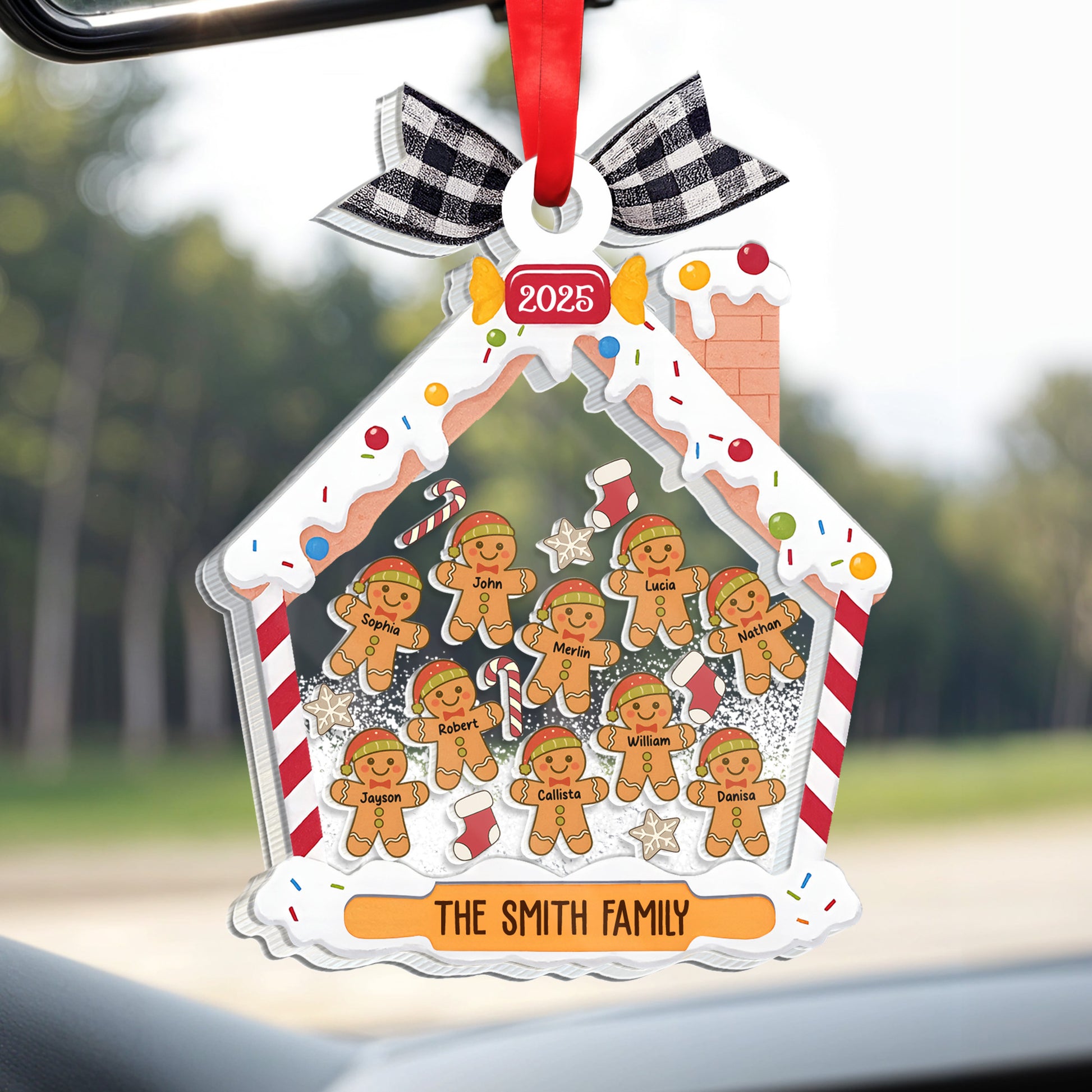 Celebrate Your Unique Family Gingerbread Ornament