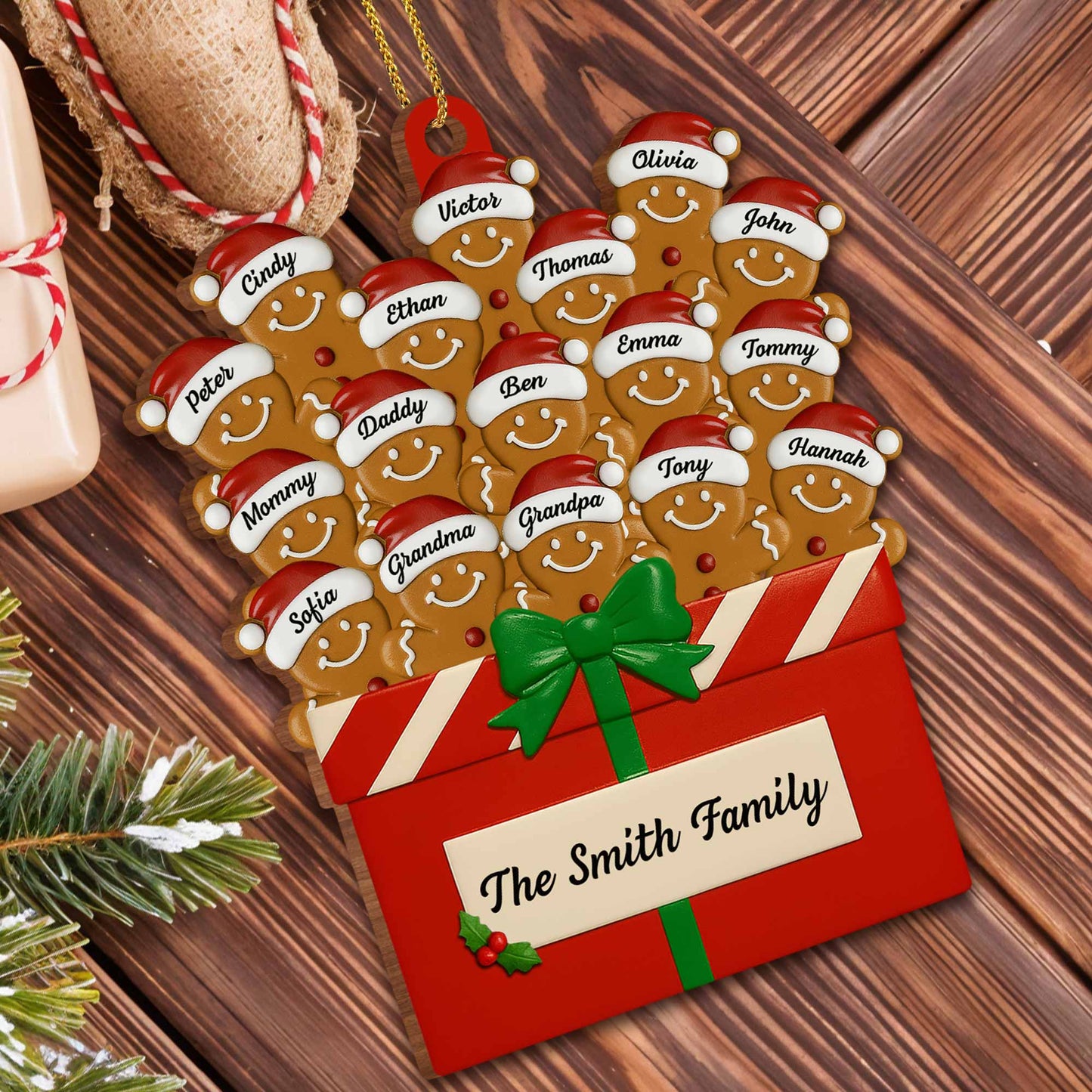 Celebrate Festive Family Memories With Gingerbread Ornaments