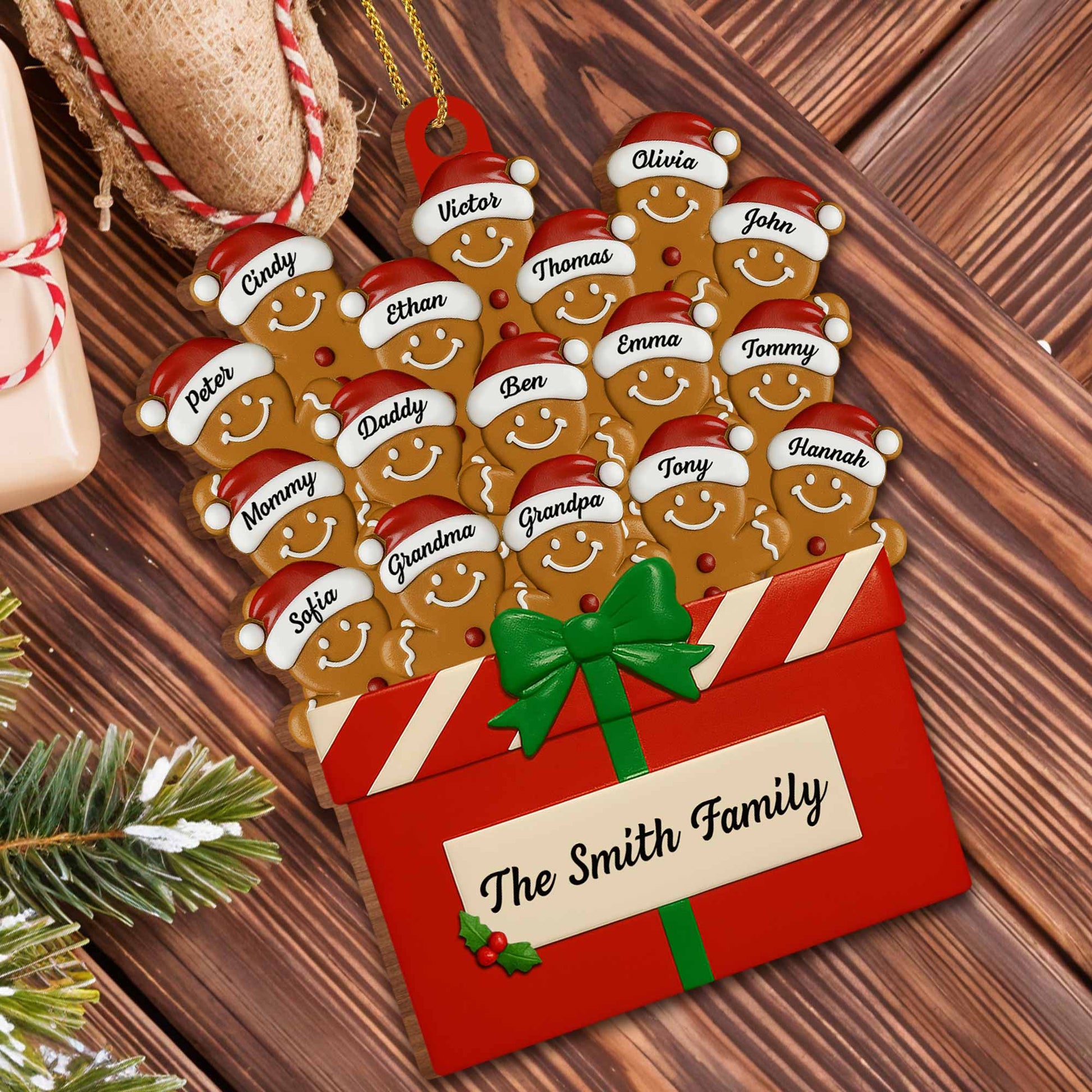 Celebrate Festive Family Memories With Gingerbread Ornaments