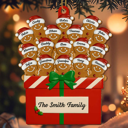 Celebrate Festive Family Memories With Gingerbread Ornaments