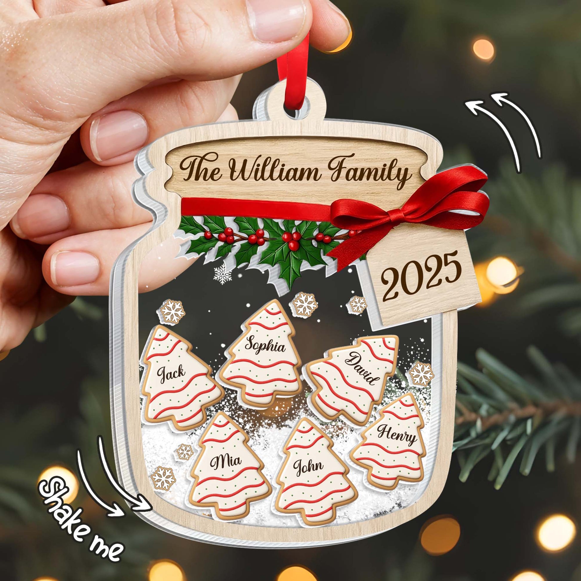 Add A Sprinkle Of Joy And A Dash Of Magic, Christmas Trees And Holly Berries