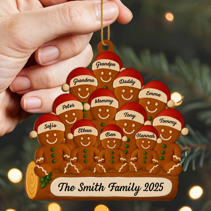Celebrate Your Family With Cheerful Gingerbread Figures