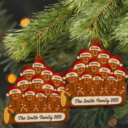 Celebrate Your Family With Cheerful Gingerbread Figures