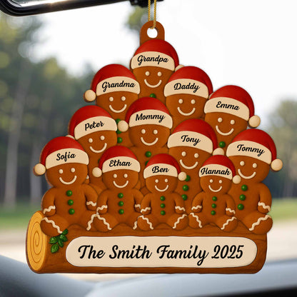 Celebrate Your Family With Cheerful Gingerbread Figures