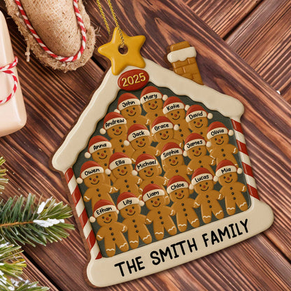 Celebrate Your Family Love With Festive Gingerbread Figures