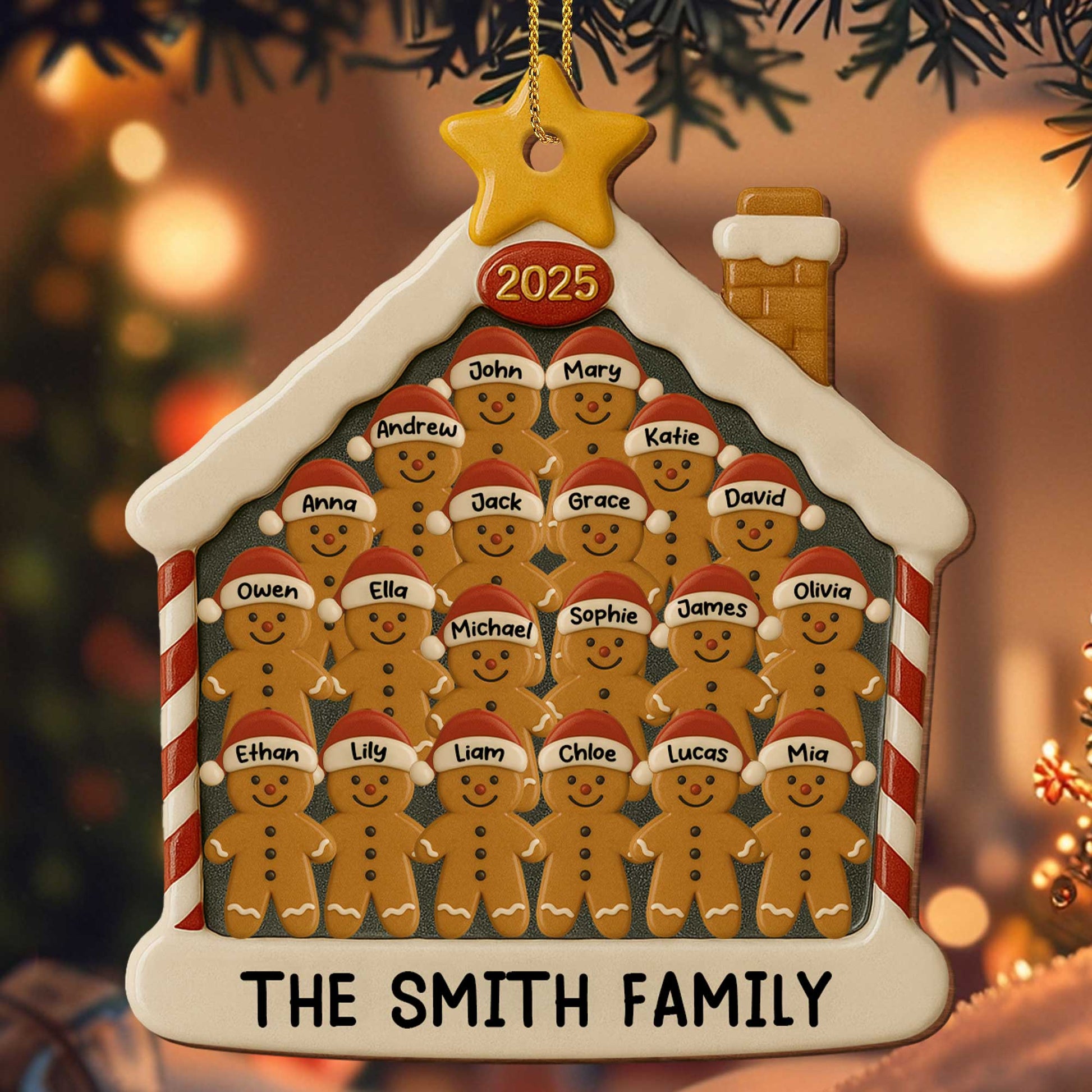 Celebrate Your Family Love With Festive Gingerbread Figures