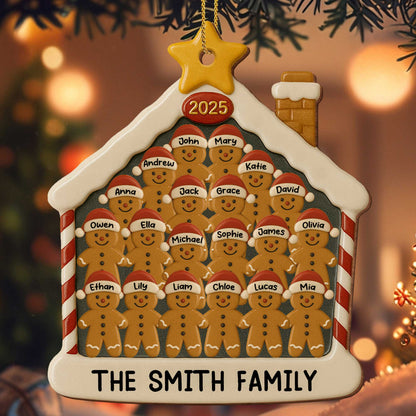 Celebrate Your Family Love With Festive Gingerbread Figures