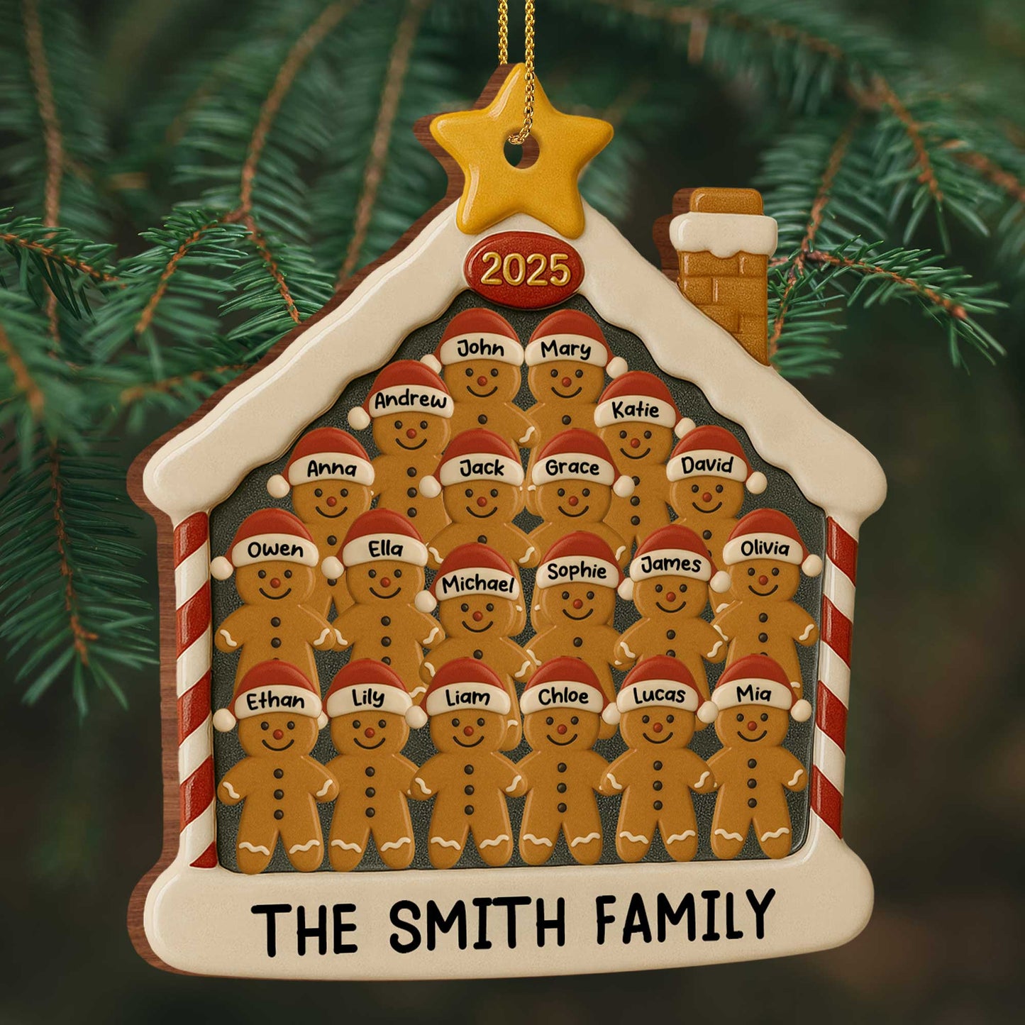 Celebrate Your Family Love With Festive Gingerbread Figures