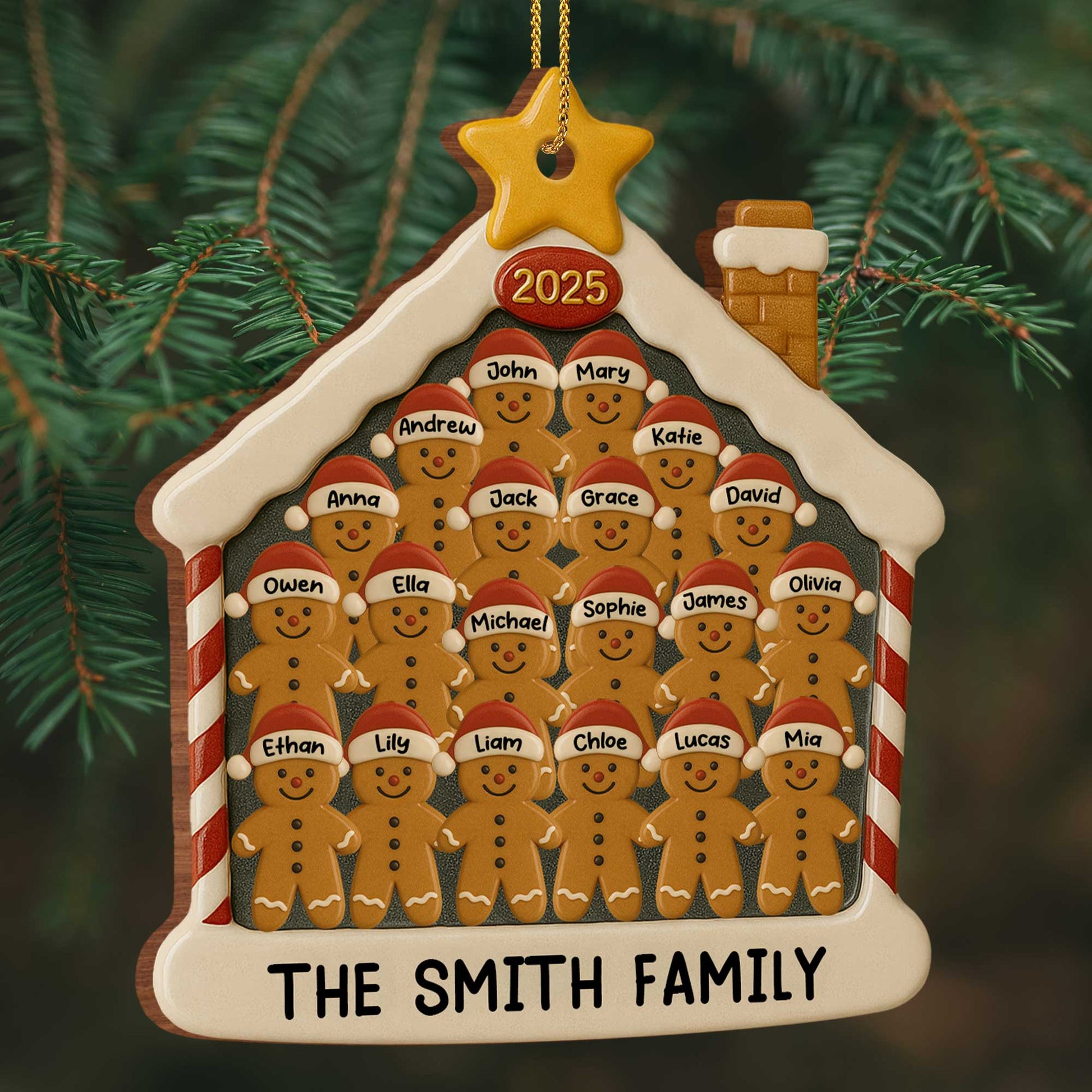 Celebrate Your Family Love With Festive Gingerbread Figures