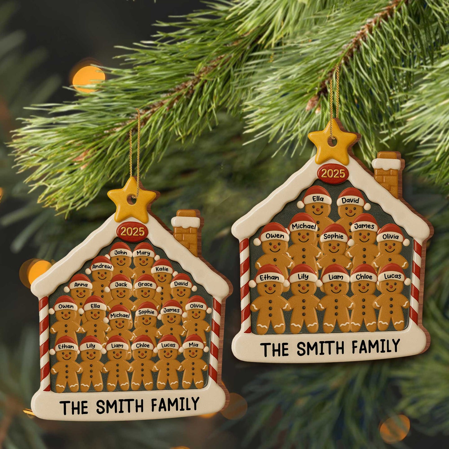 Celebrate Your Family Love With Festive Gingerbread Figures