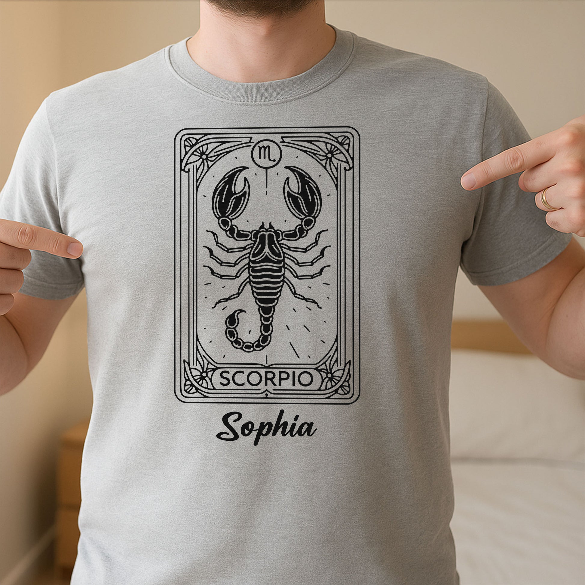 Scorpio Zodiac Symbol Hoodie