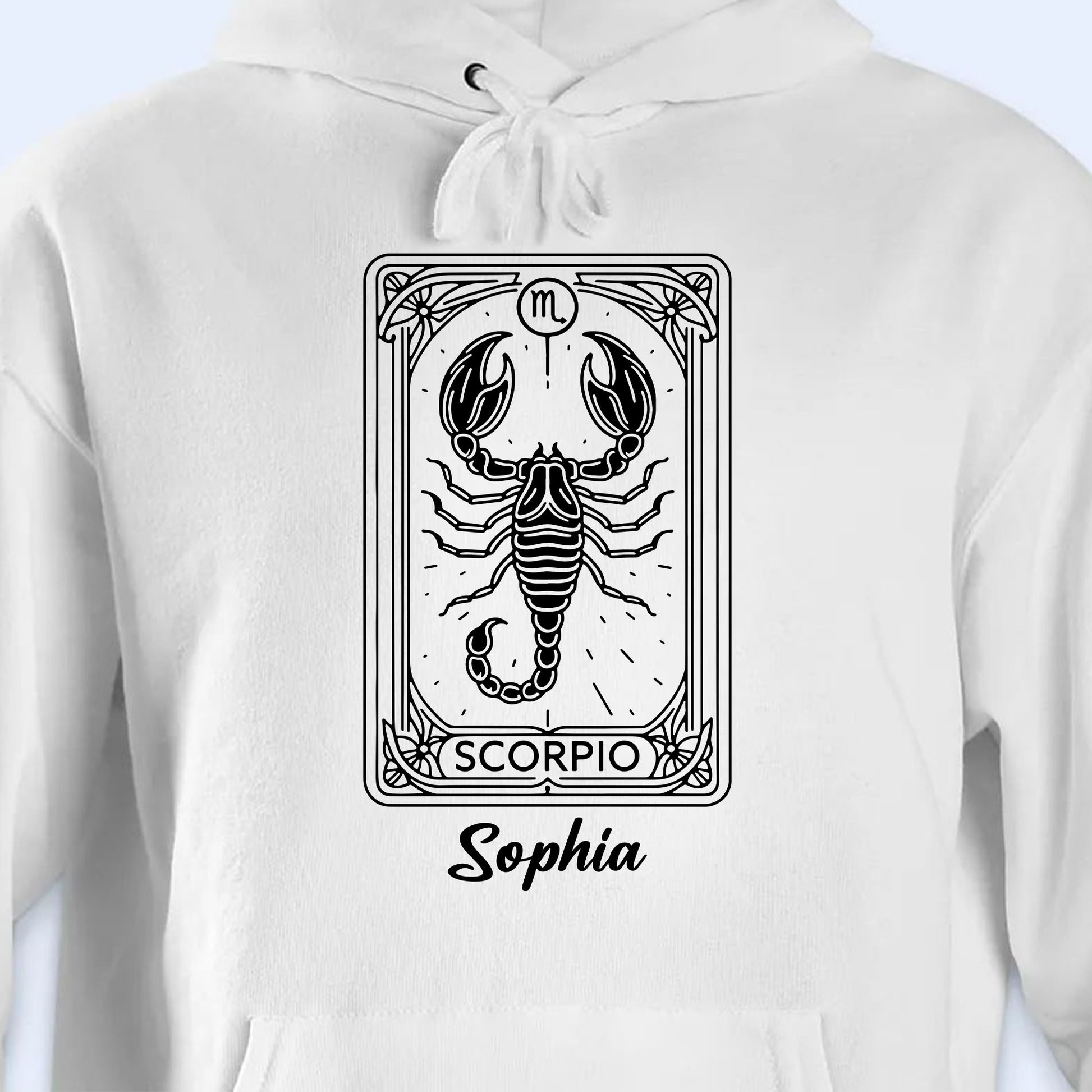Scorpio Zodiac Symbol Hoodie