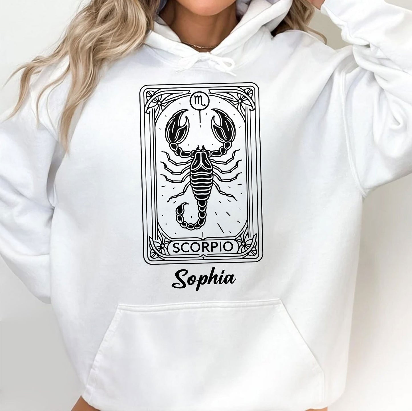 Scorpio Zodiac Symbol Hoodie