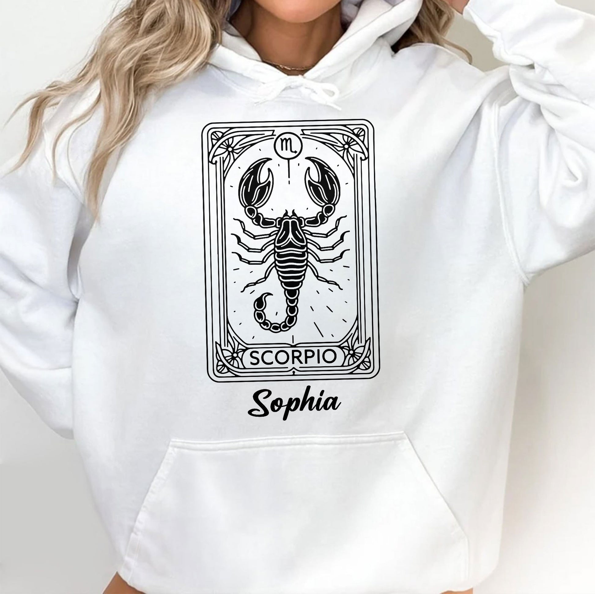 Scorpio Zodiac Symbol Hoodie