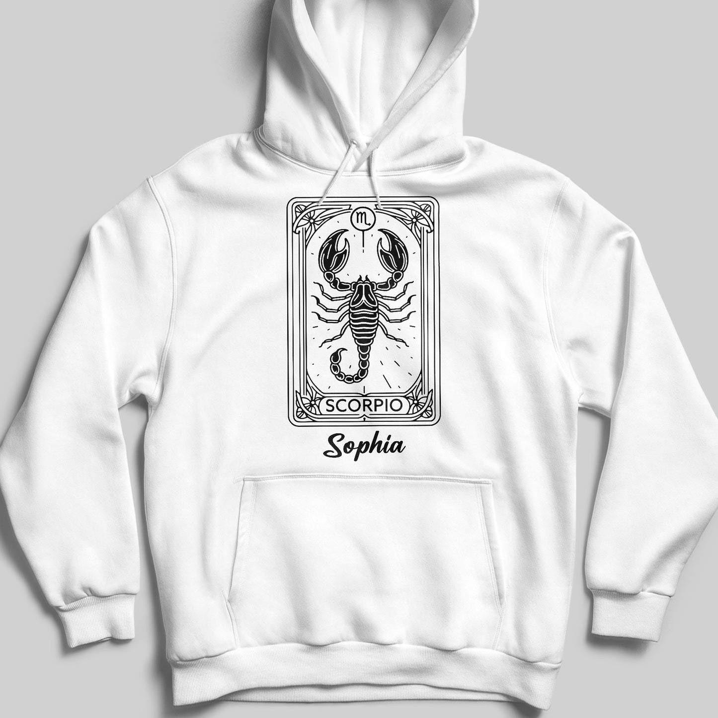Scorpio Zodiac Symbol Hoodie