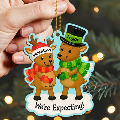 We're Expecting Reindeer Couples