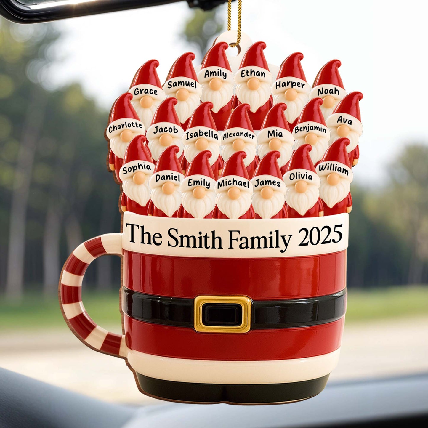 Celebrate Your Family This Christmas With Santa Hat And Belt