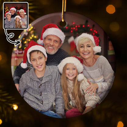 Create Lasting Holiday Memories Family Christmas Ornament
