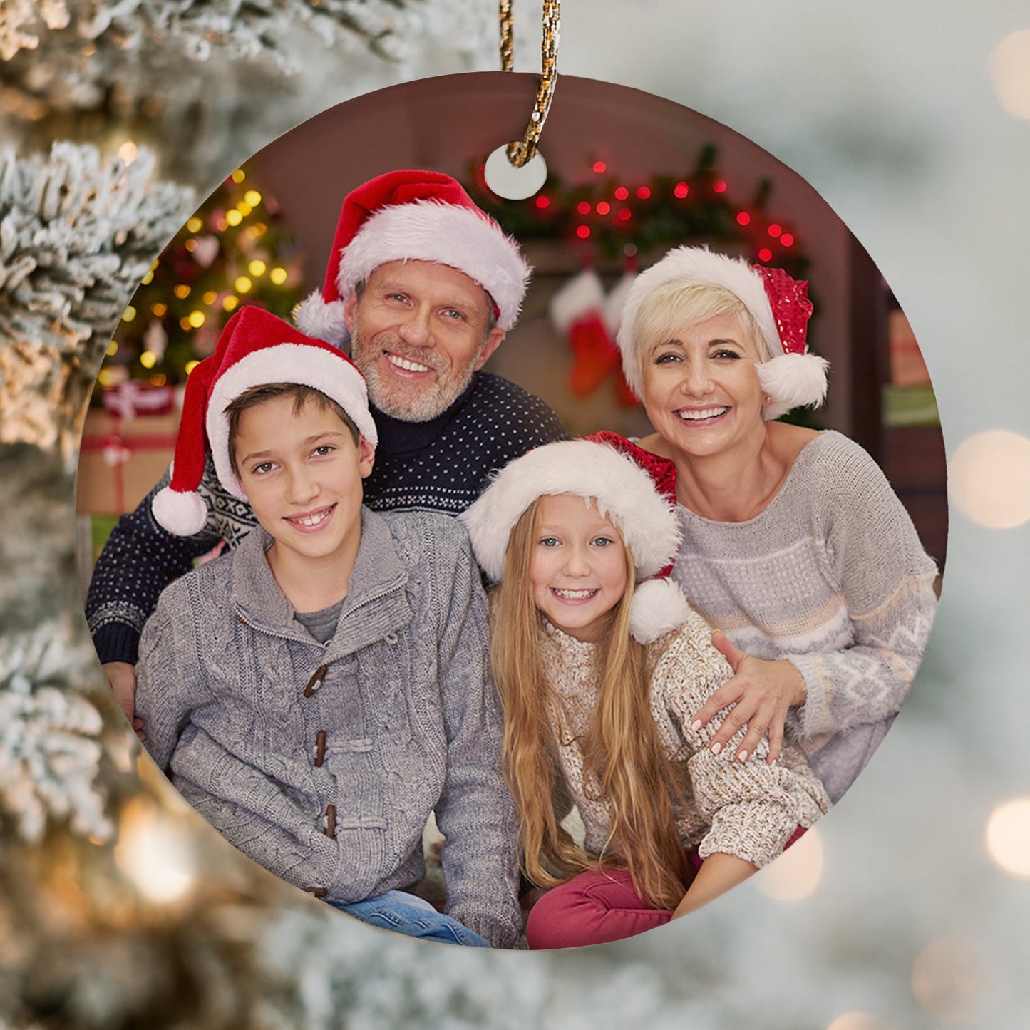 Create Lasting Holiday Memories Family Christmas Ornament