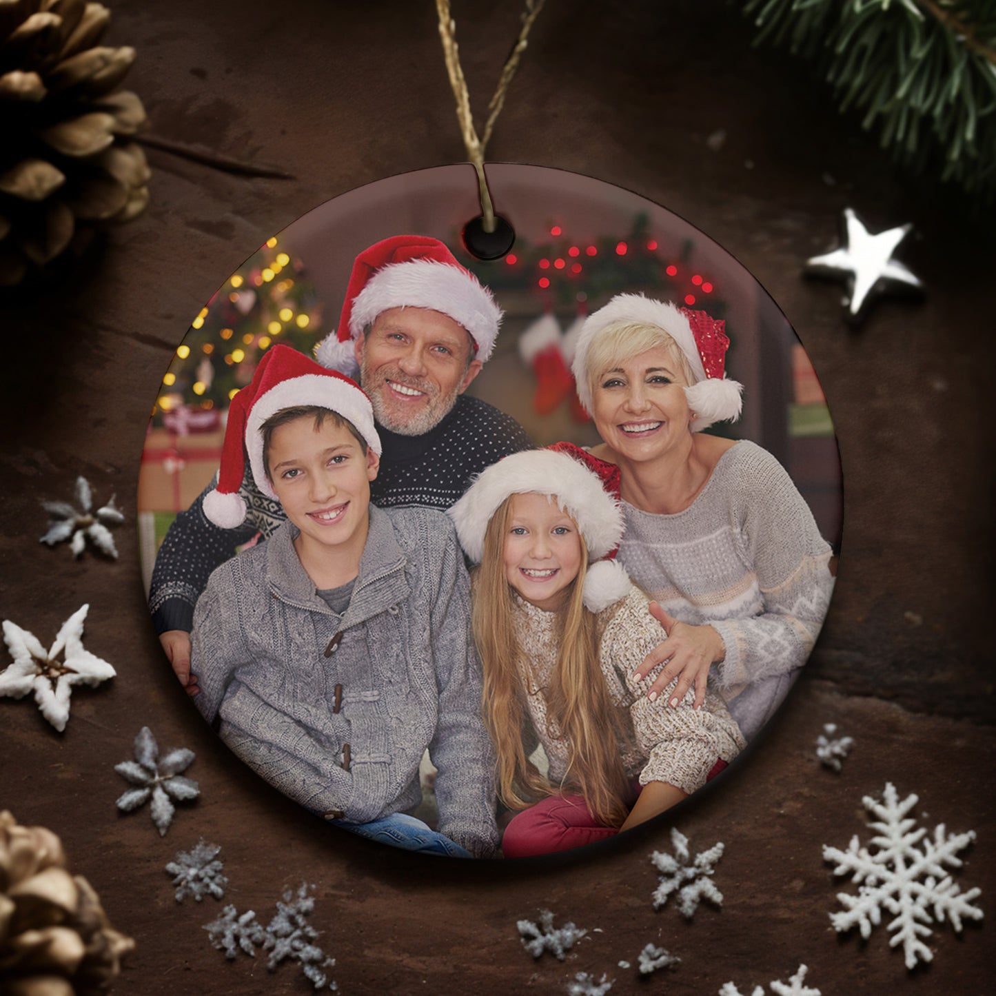 Create Lasting Holiday Memories Family Christmas Ornament