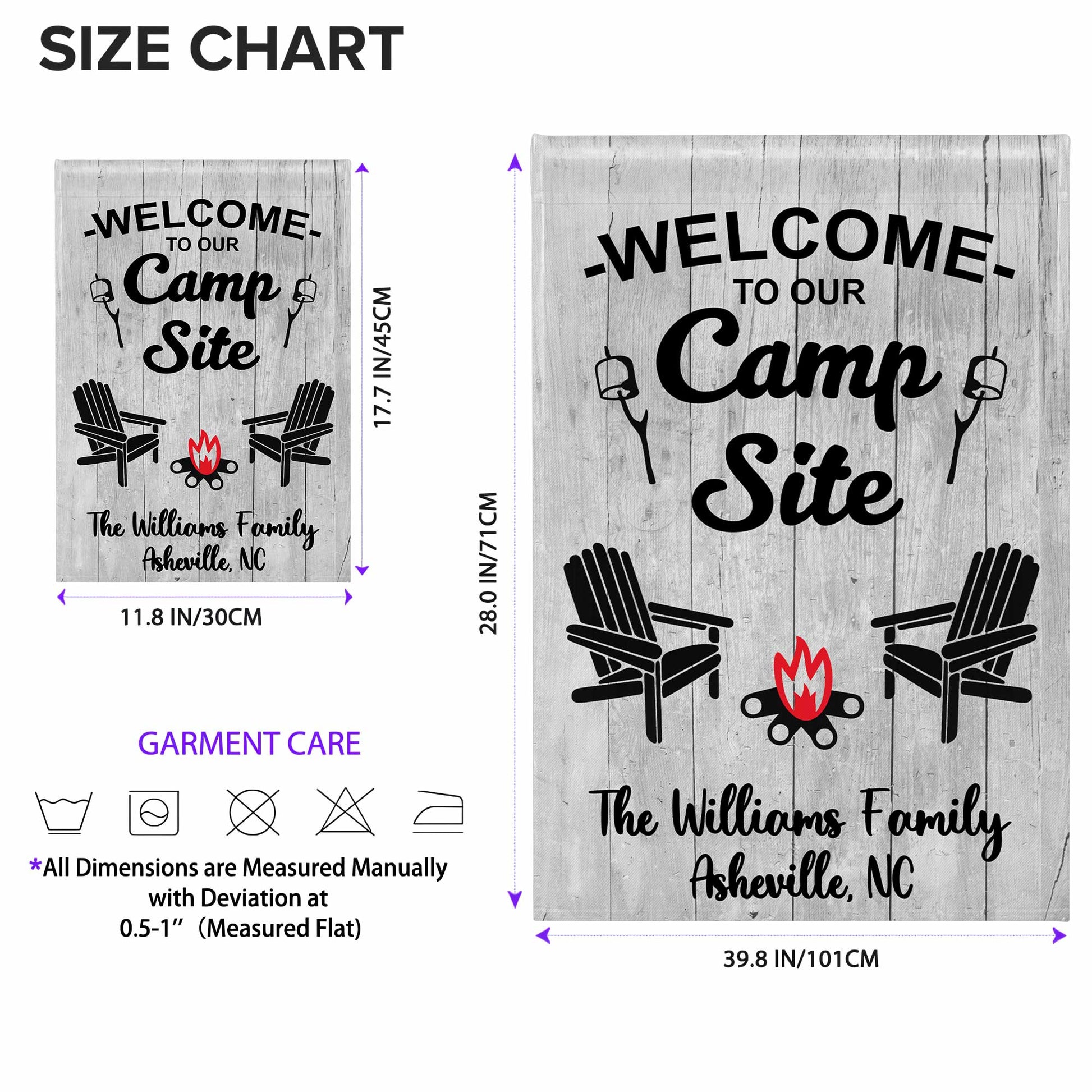 Welcome To Our Camp Site With Campfire and Chairs