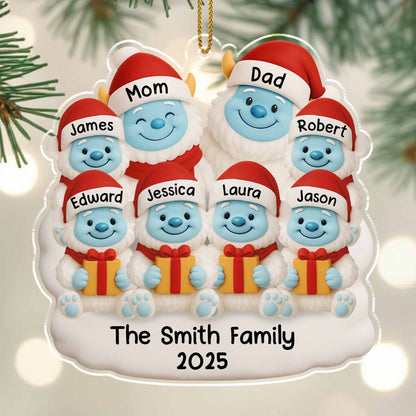 Celebrate Your Family Bond With Snowman And Gifts