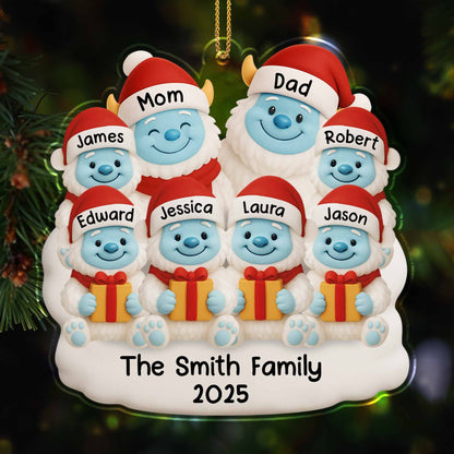 Celebrate Your Family Bond With Snowman And Gifts