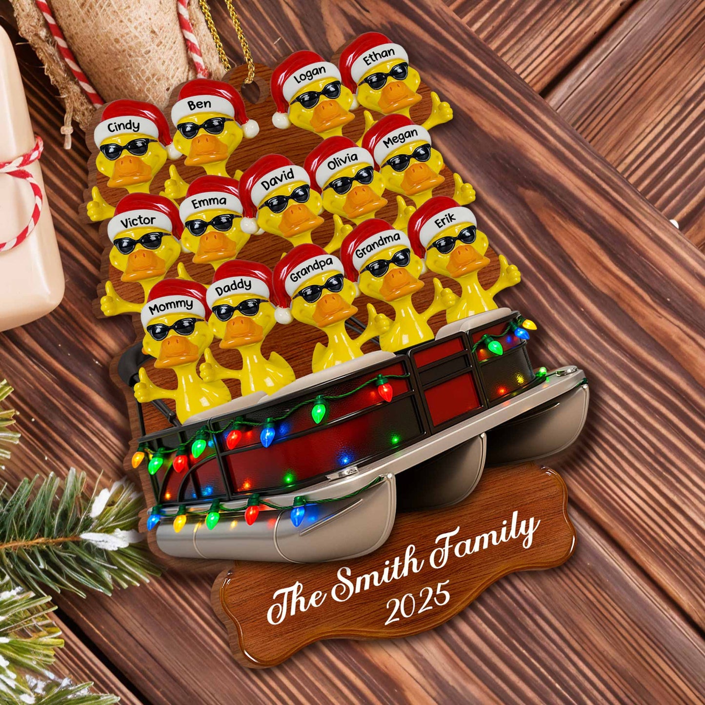 The Family Pickup Truck Christmas Celebration