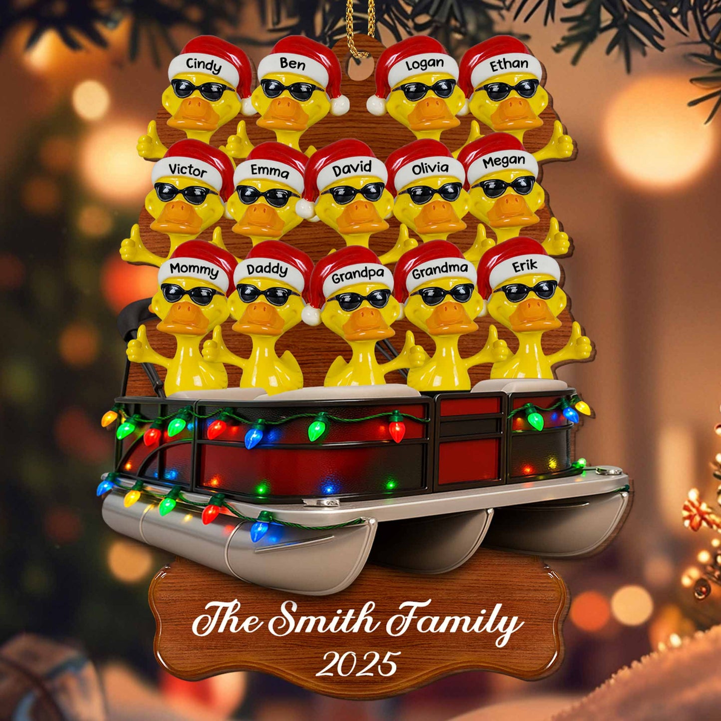 The Family Pickup Truck Christmas Celebration